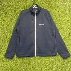 Zero Restriction Golf Jacket Mens Large Wheels Up Full Zip Long Sleeve Tech